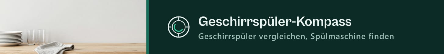 Geschirrspüler-Kompass – Geschirrspüler vergleichen